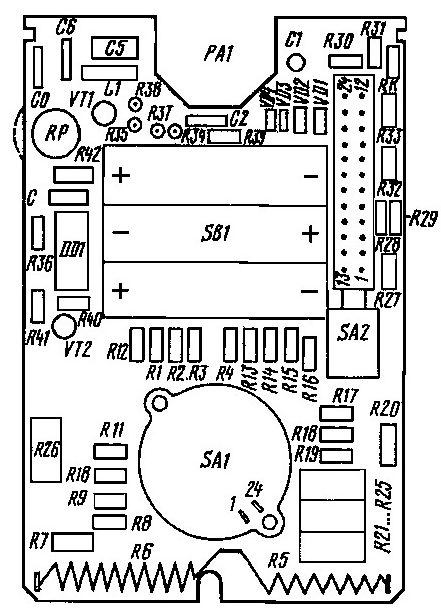 Схема прибора 43104